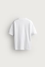تیشرت بیسیک سفید ZARA اورجینال - Image 6