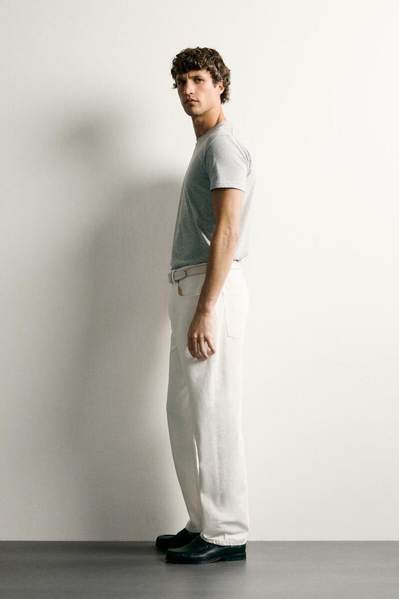 شلوار STRAIGHT از ZARA اورجینال - Image 3