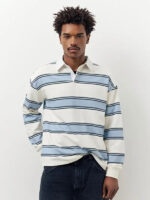 بلوز یقه دار PULL&BEAR اورجینال